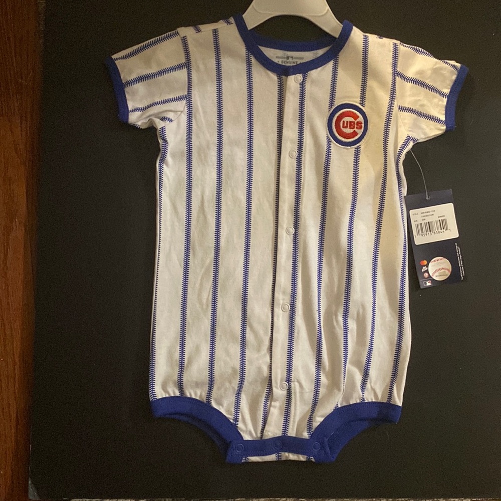 Genuine Merchandise Chicago Cubs⚾️🧢 Onesie, 24M, 100% Cotton NWT